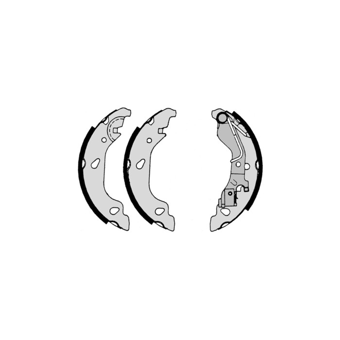 BREMBO Bremsbackensatz S23521