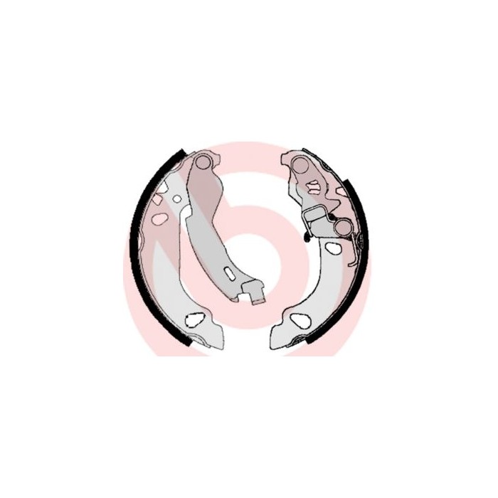 BREMBO Bremsbackensatz S23522