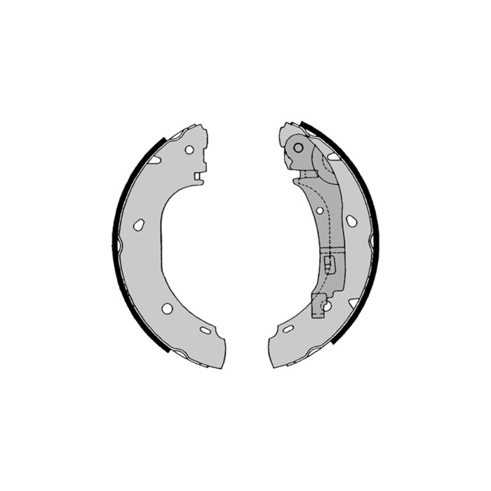 BREMBO Bremsbackensatz S23525