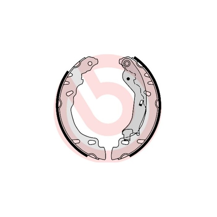 BREMBO Bremsbackensatz S23529