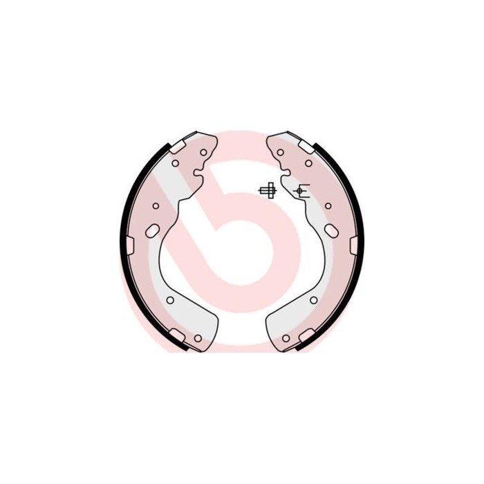 BREMBO Bremsbackensatz S23576