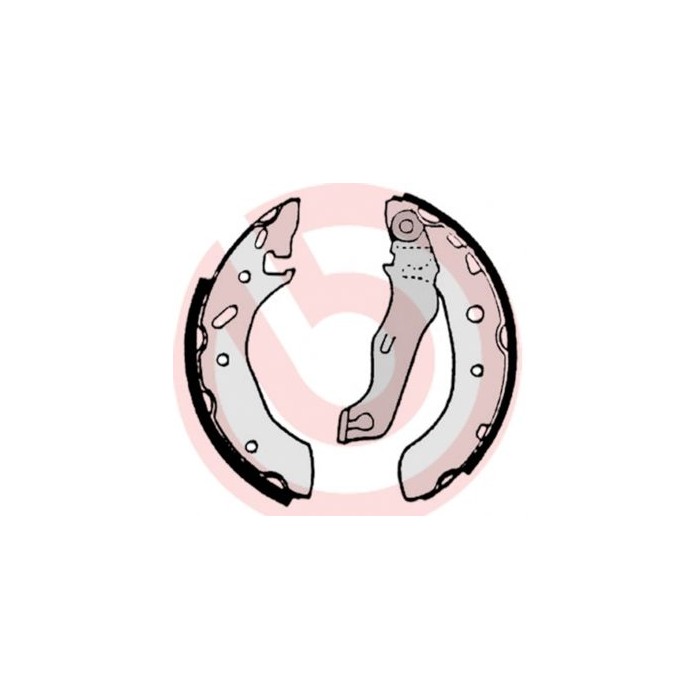 BREMBO Bremsbackensatz S24529