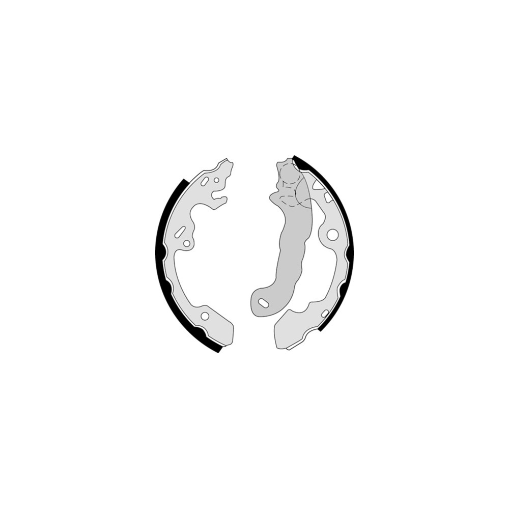 BREMBO Bremsbackensatz S24531