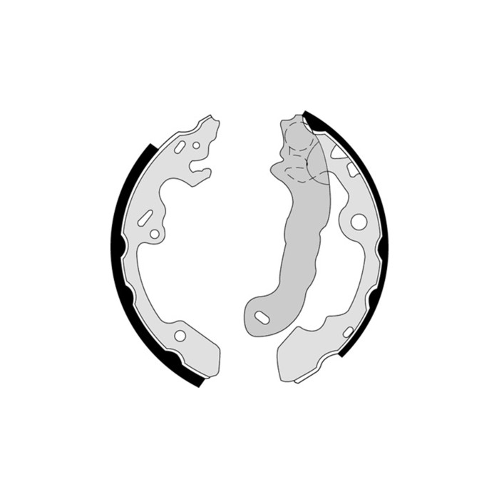 BREMBO Bremsbackensatz S24531