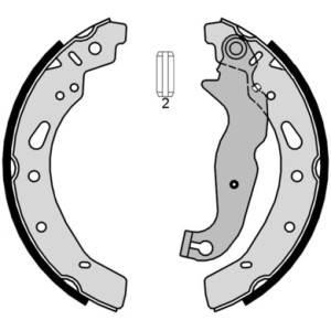 BREMBO Bremsbackensatz S24540