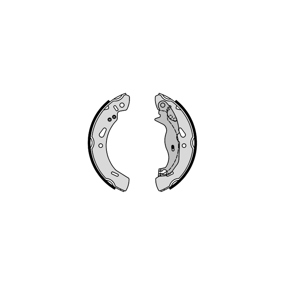 BREMBO Bremsbackensatz S24548