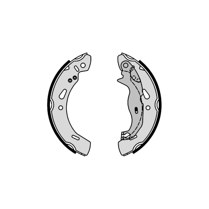 BREMBO Bremsbackensatz S24548