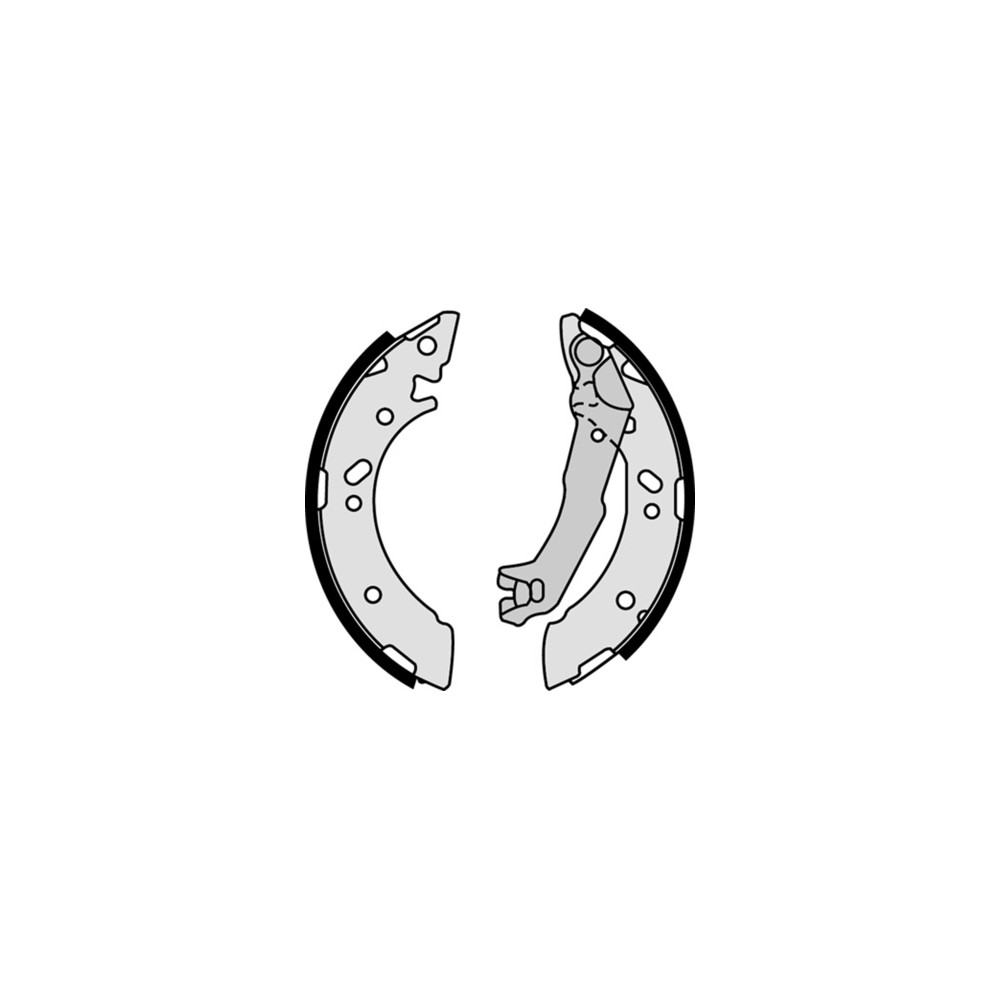 BREMBO Bremsbackensatz S30510