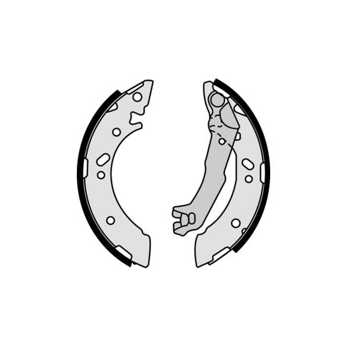 BREMBO Bremsbackensatz S30510