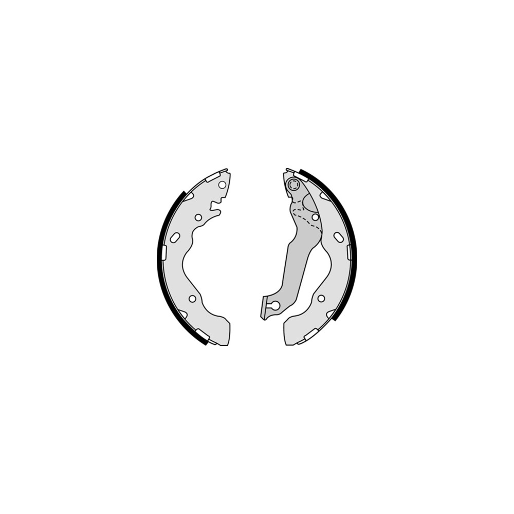 BREMBO Bremsbackensatz S30511