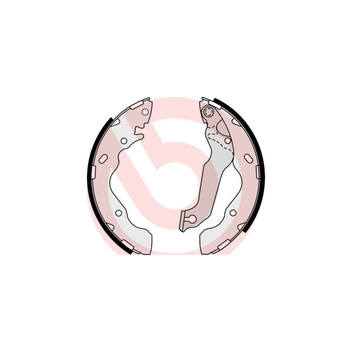 BREMBO Bremsbackensatz S30511