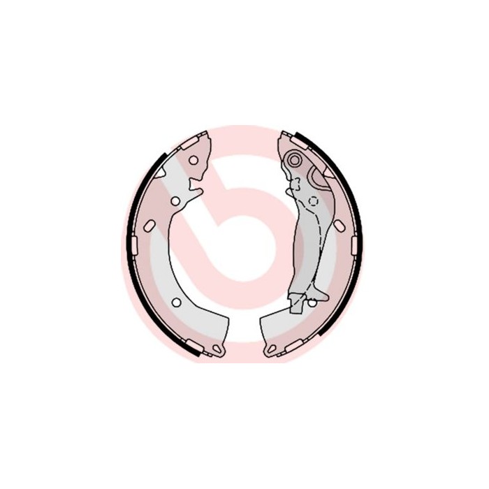 BREMBO Bremsbackensatz S30519