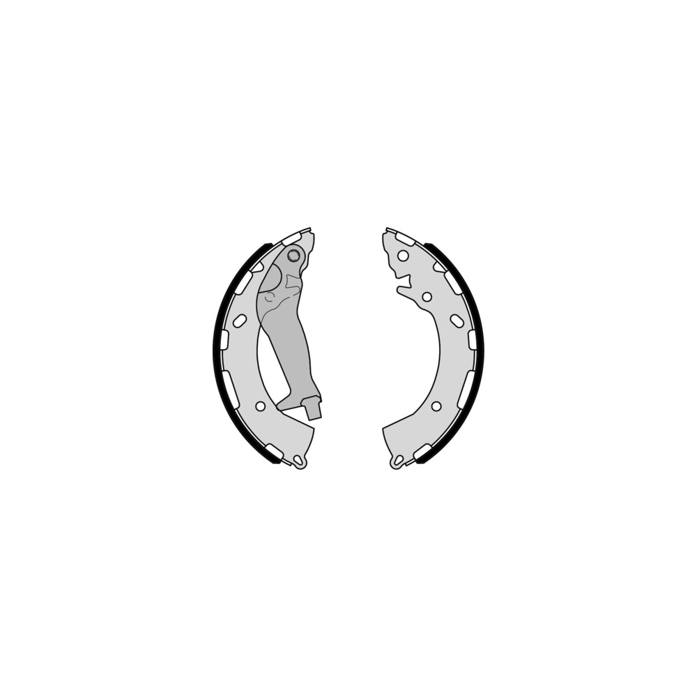 BREMBO Bremsbackensatz S30525