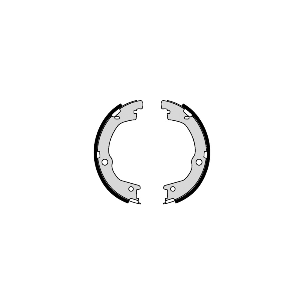 BREMBO Bremsbackensatz, Feststellbremse S30533