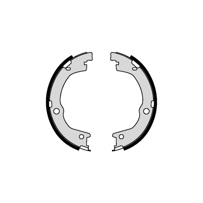 BREMBO Bremsbackensatz, Feststellbremse S30533