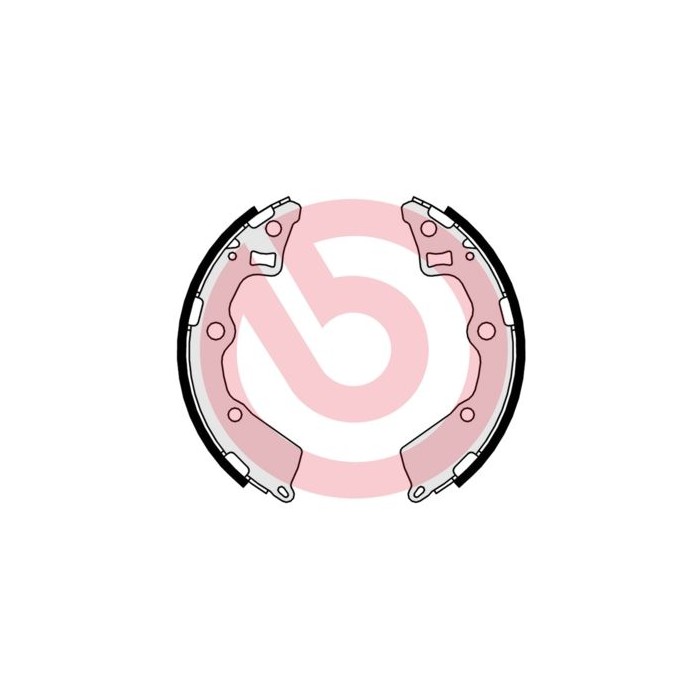 BREMBO Bremsbackensatz S30538