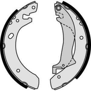 BREMBO Bremsbackensatz S44504