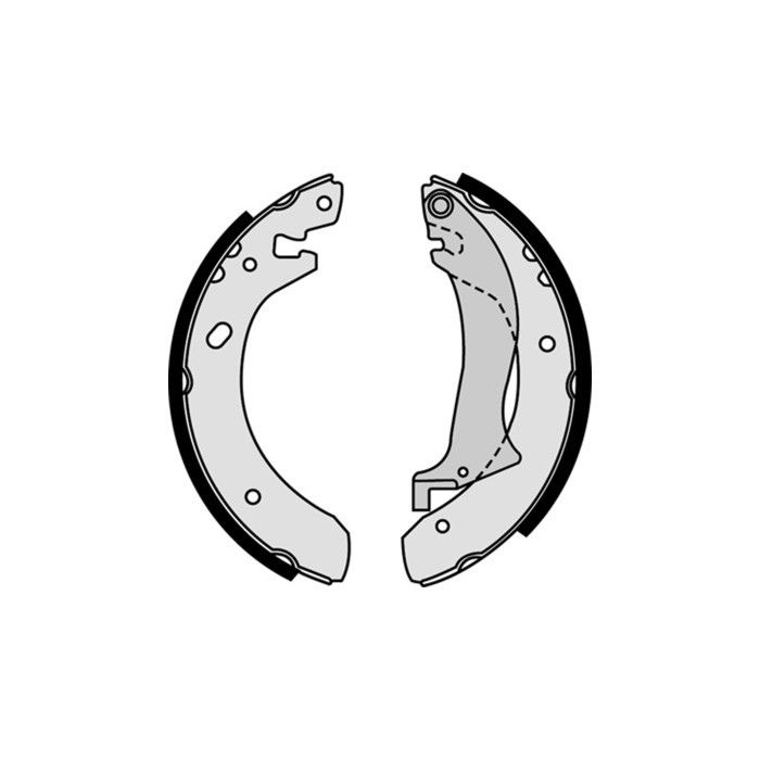 BREMBO Bremsbackensatz S44504