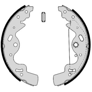 BREMBO Bremsbackensatz S44506