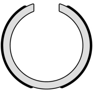 BREMBO Bremsbackensatz, Feststellbremse S49523