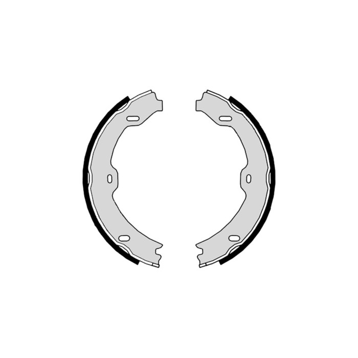 BREMBO Bremsbackensatz, Feststellbremse S50519