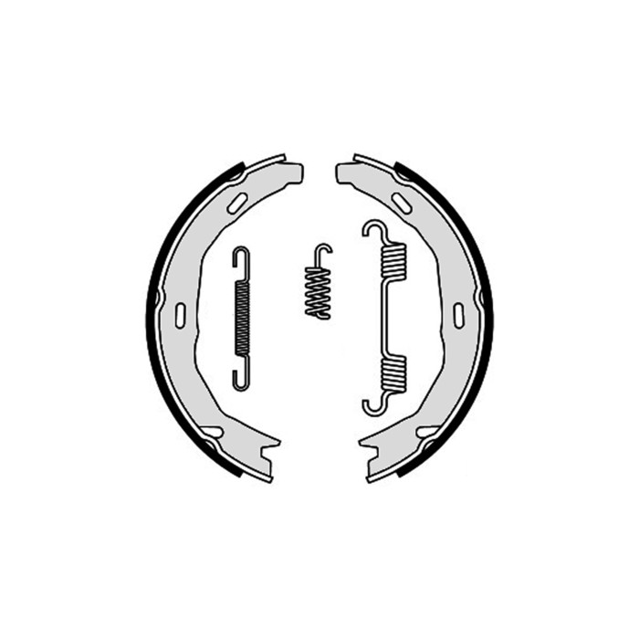BREMBO Bremsbackensatz, Feststellbremse S50522