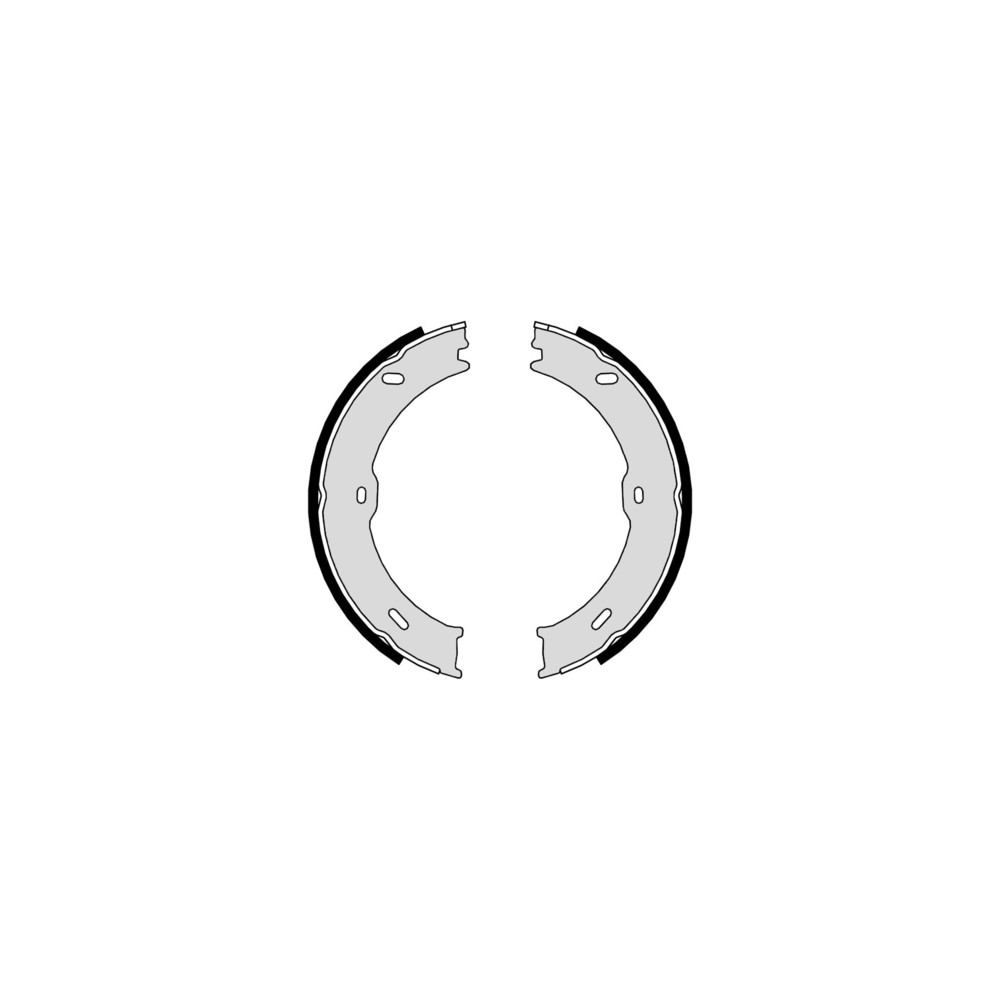 BREMBO Bremsbackensatz, Feststellbremse S50523