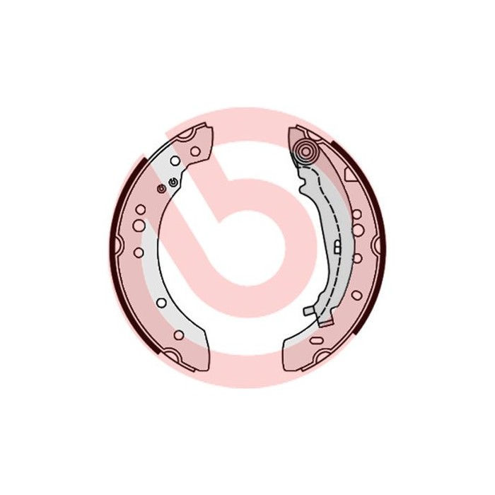 BREMBO Bremsbackensatz S54521