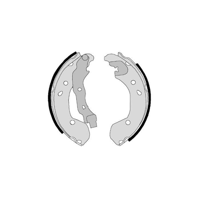 BREMBO Bremsbackensatz S56510