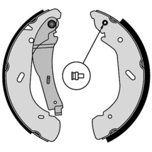 BREMBO Bremsbackensatz S56513
