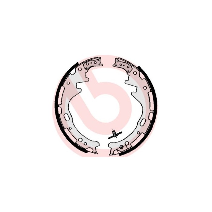 BREMBO Bremsbackensatz S56522