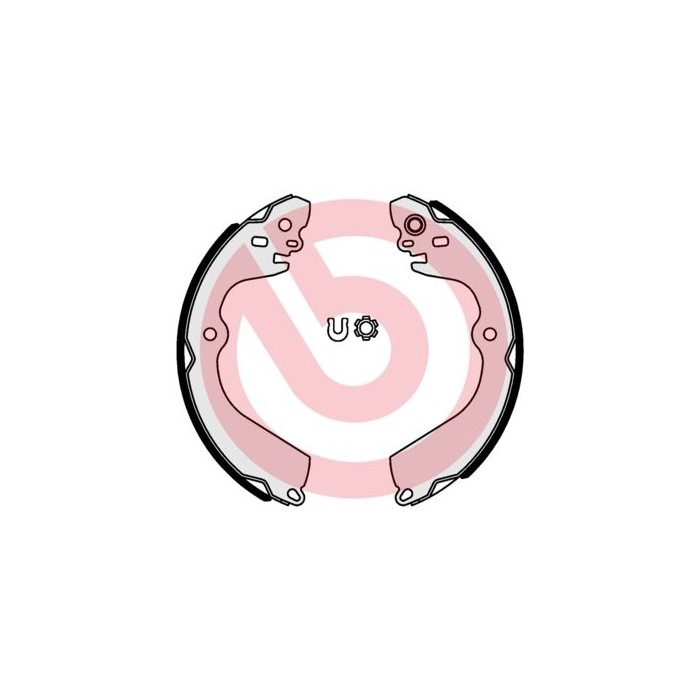 BREMBO Bremsbackensatz S56548