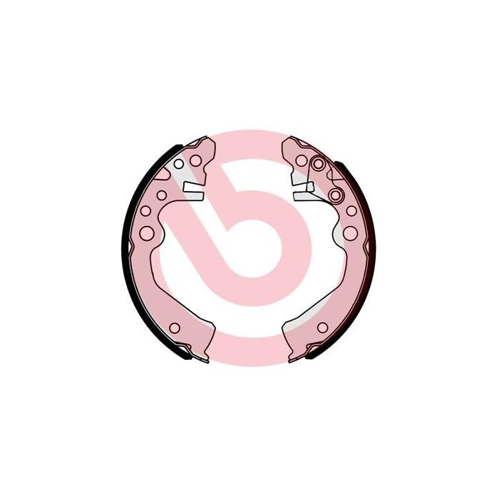 BREMBO Bremsbackensatz S56549