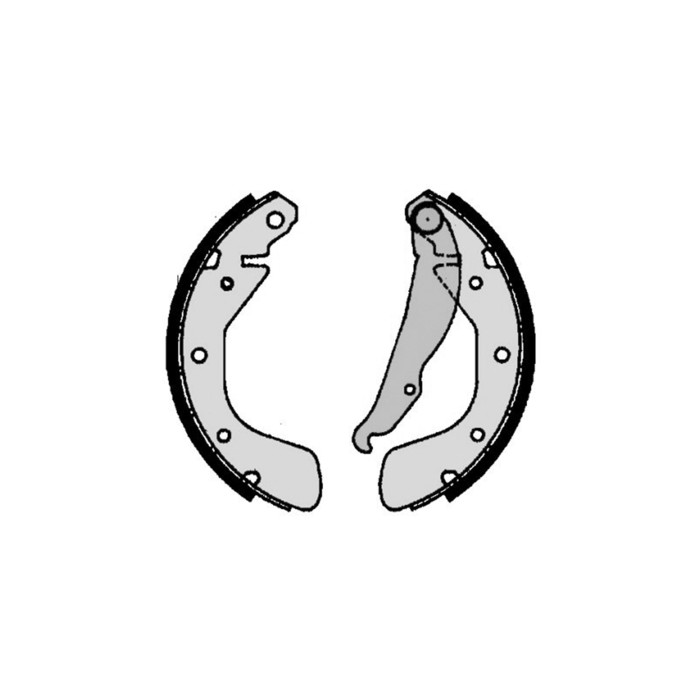 BREMBO Bremsbackensatz S59511