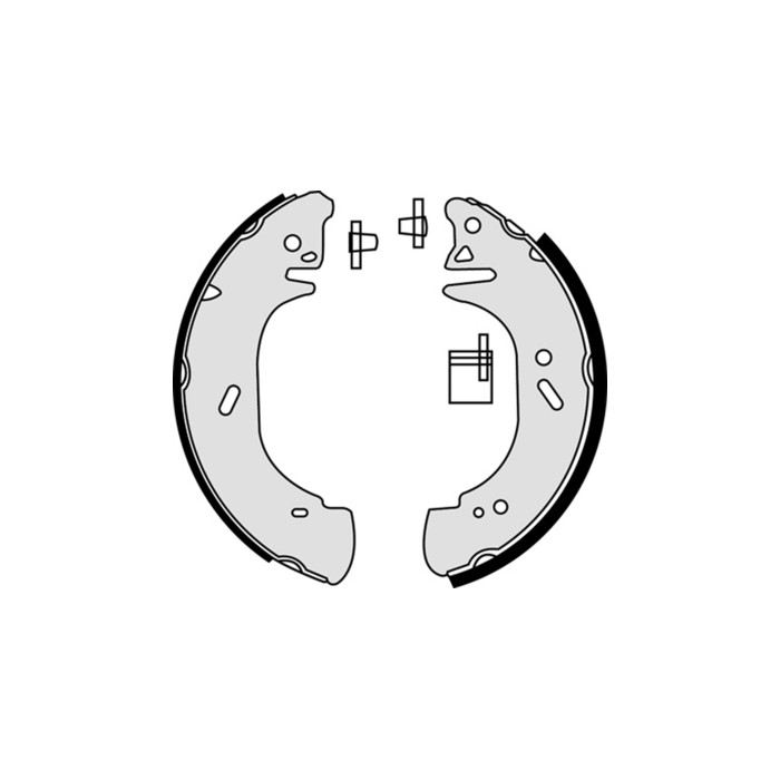 BREMBO Bremsbackensatz S59518