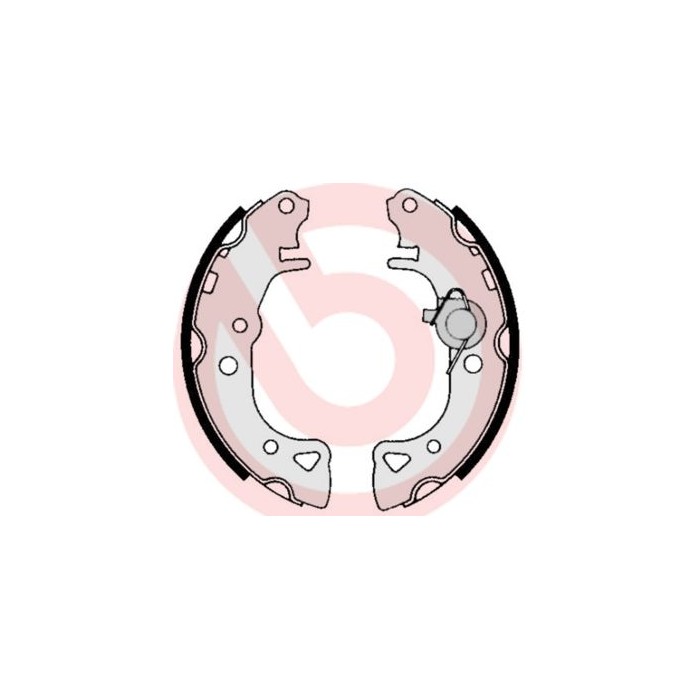 BREMBO Bremsbackensatz S61516