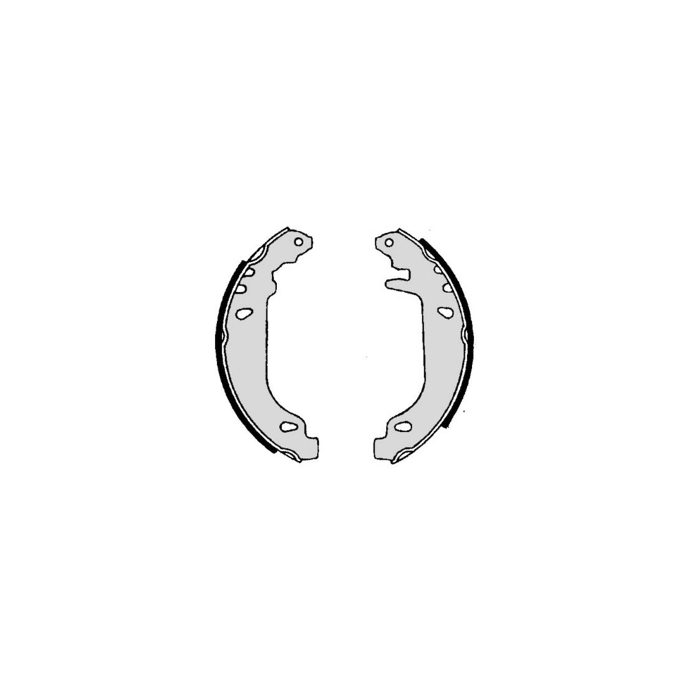 BREMBO Bremsbackensatz S61519