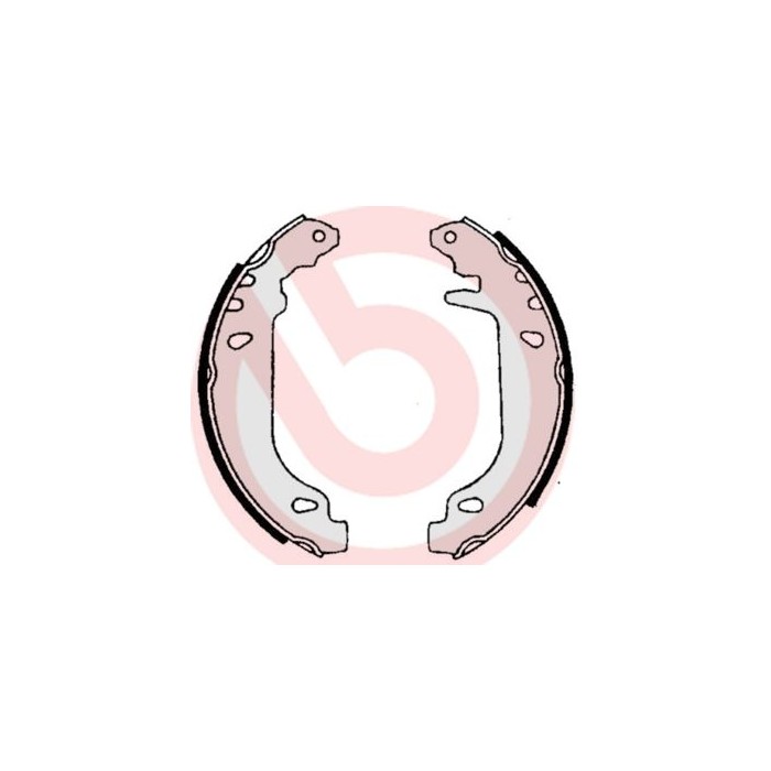 BREMBO Bremsbackensatz S61519