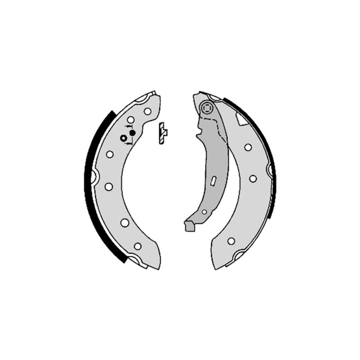 BREMBO Bremsbackensatz S61520