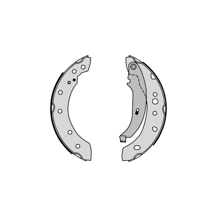 BREMBO Bremsbackensatz S61527