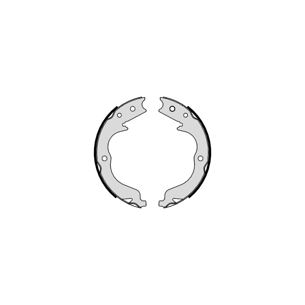 BREMBO Bremsbackensatz, Feststellbremse S61542