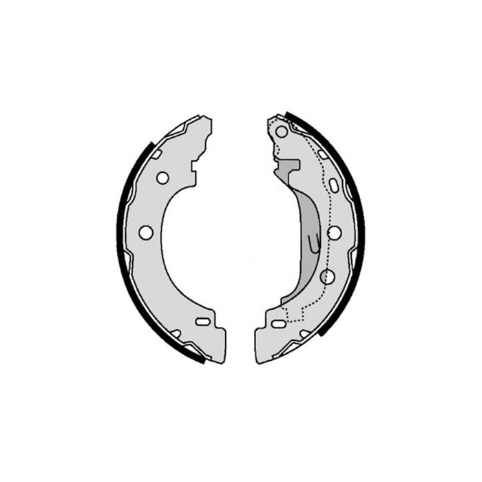 BREMBO Bremsbackensatz S68523