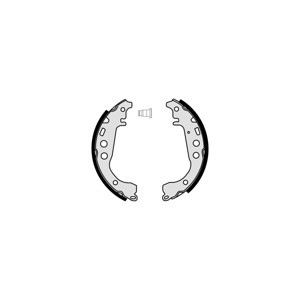 BREMBO Bremsbackensatz S83508