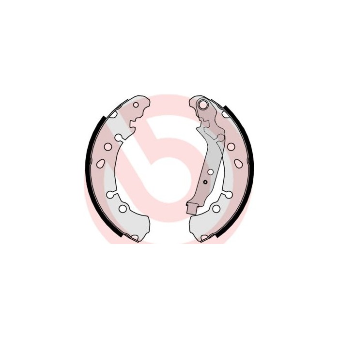 BREMBO Bremsbackensatz S83513