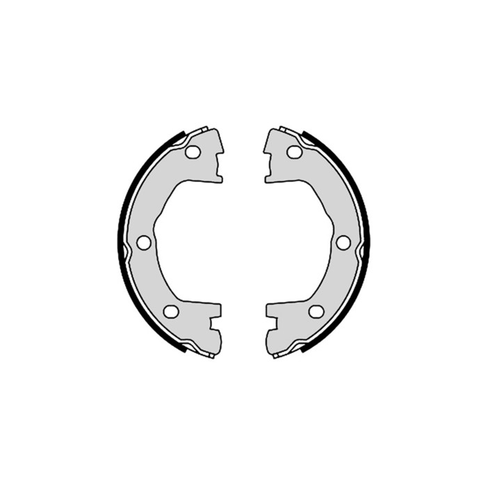 BREMBO Bremsbackensatz, Feststellbremse SA6508