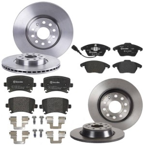 Brembo Bremsscheiben und Bremsbeläge für Audi