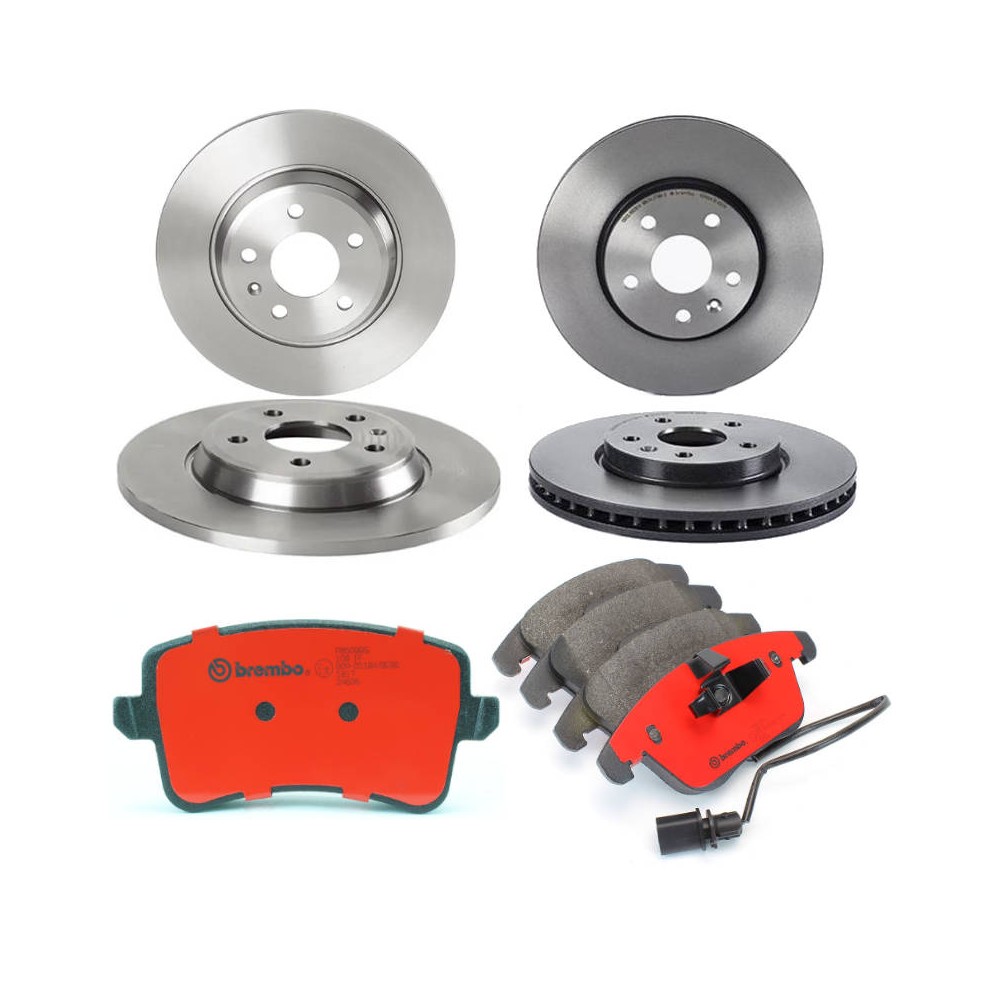 Bremsscheiben und Bremsbeläge Audi A4-A5