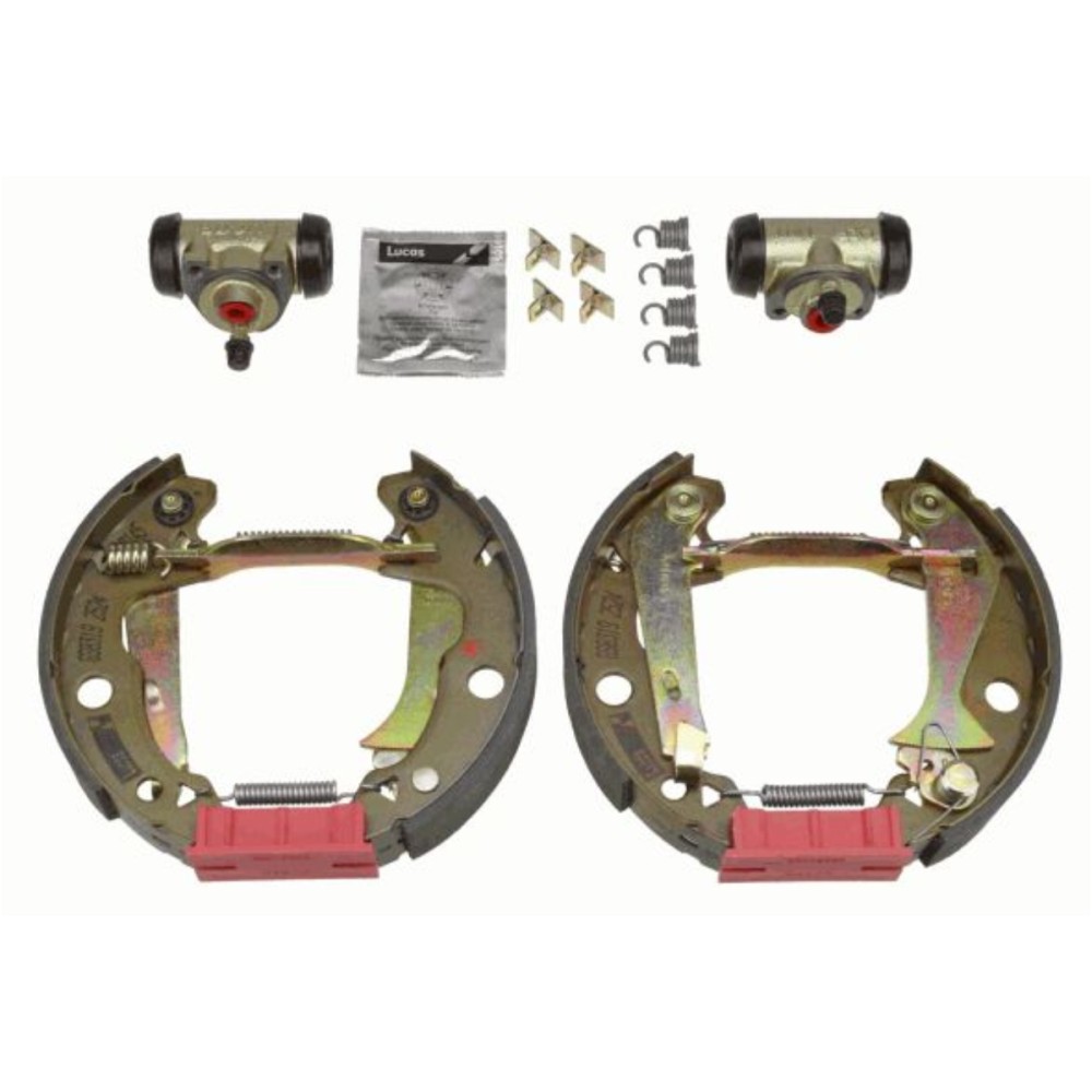 CIFAM Vermontierter kit Bremsbackensatz 151-021