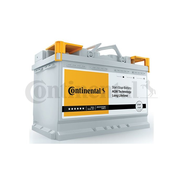Starterbatterie, Continental  Agm Start&Stop 70Ah 720A