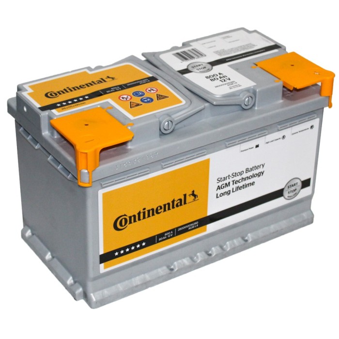 Starterbatterie  Continental Agm Start Stop 80Ah 800A